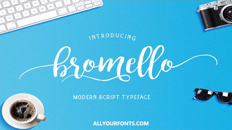 Bromello Font Family Free Download