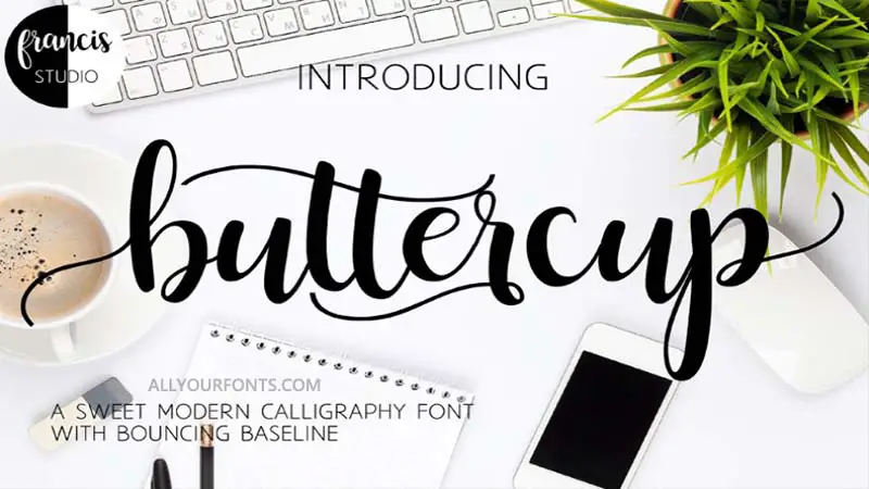 Buttercup Font Family Free Download