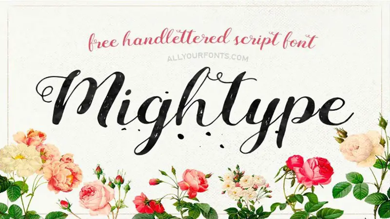 Mightype Font Family Free Download