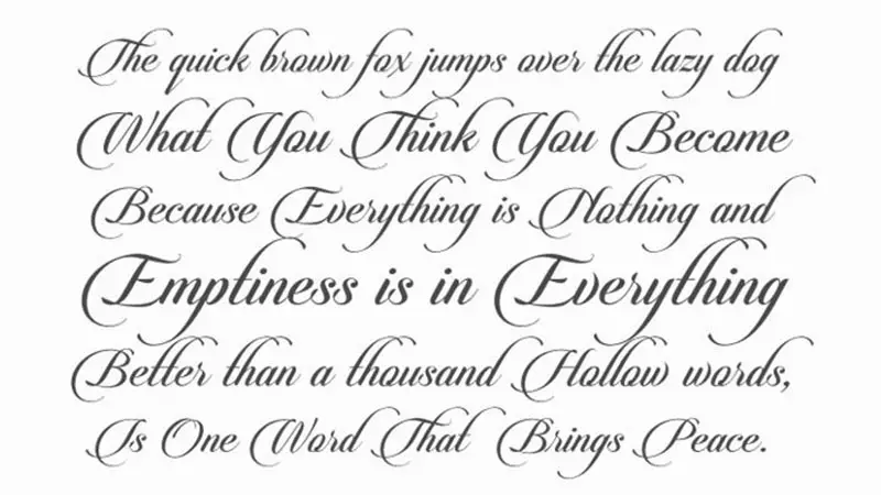 Candle Script Font Family Download