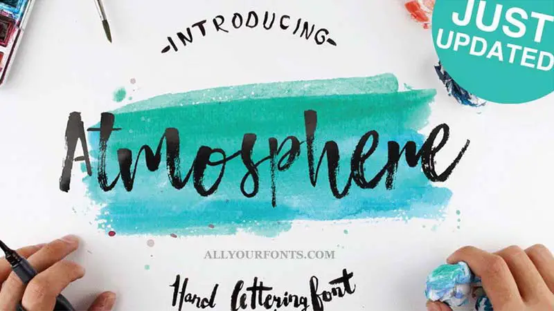 Atmosphere Font Family Free Download