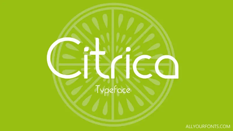 Citrica Font Free Download