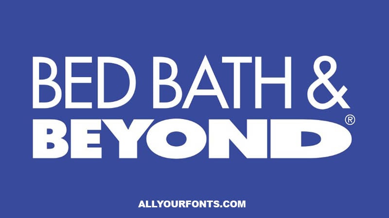 Bed Bath and Beyond Logo Font Family Free Download