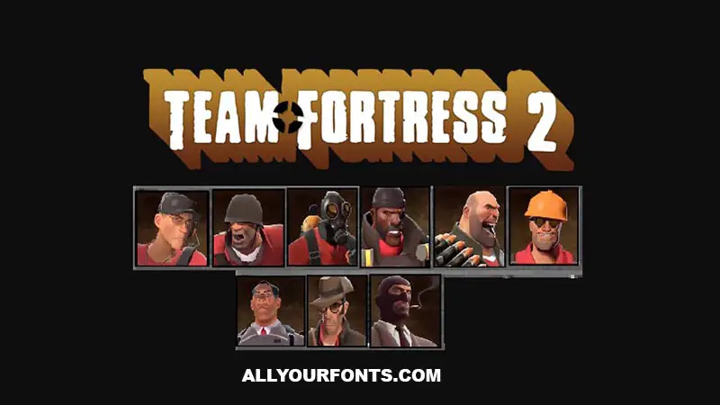 Team Fortress 2 Font Family Free Download