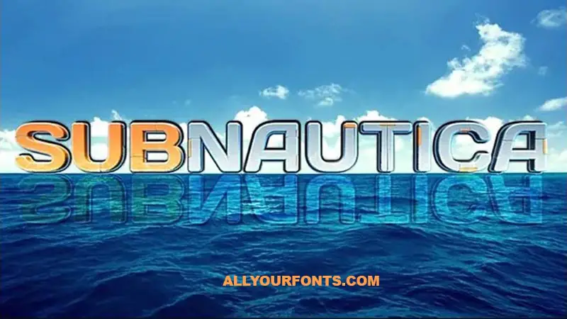 Subnautica Font Family Free Download