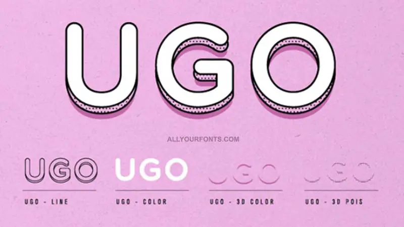 UGO Font Family Free Download
