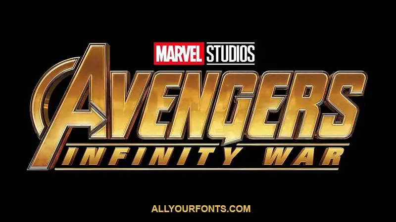 Avengers Infinity War Font Family Free Download