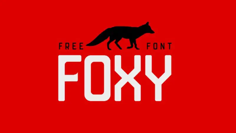 Foxy Font Family Free Download