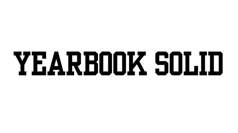 Yearbook Solid Font Family Free Download