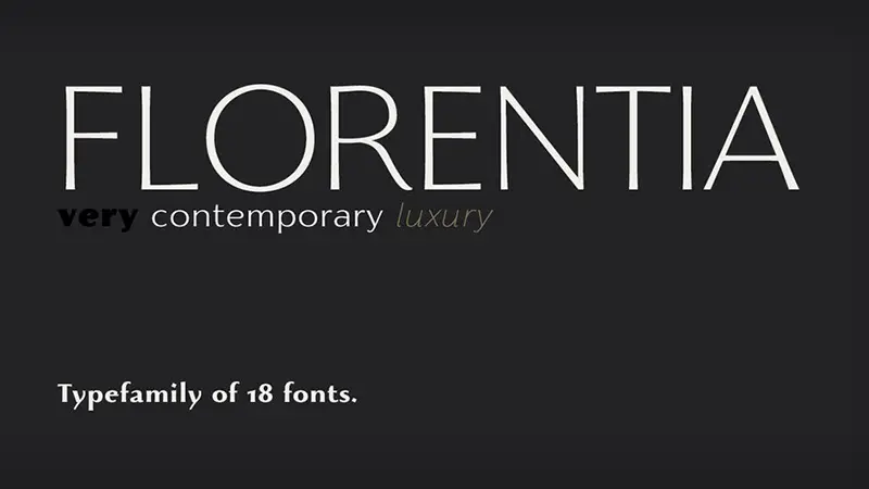 Florentia Font Family Free Download
