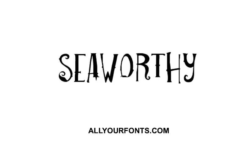 Seaworthy Font Free Download
