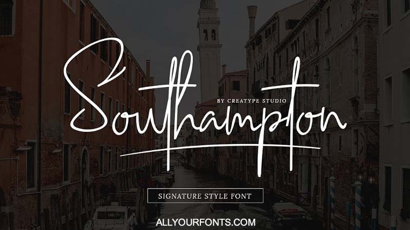 Southampton Font Free Download