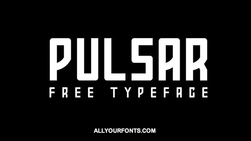 Pulsar Font Family Free Download
