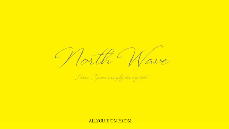 North Wave Font Family Free Download